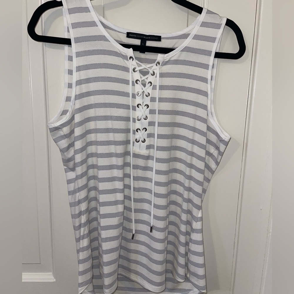 White House Black Market sleeveless shirt